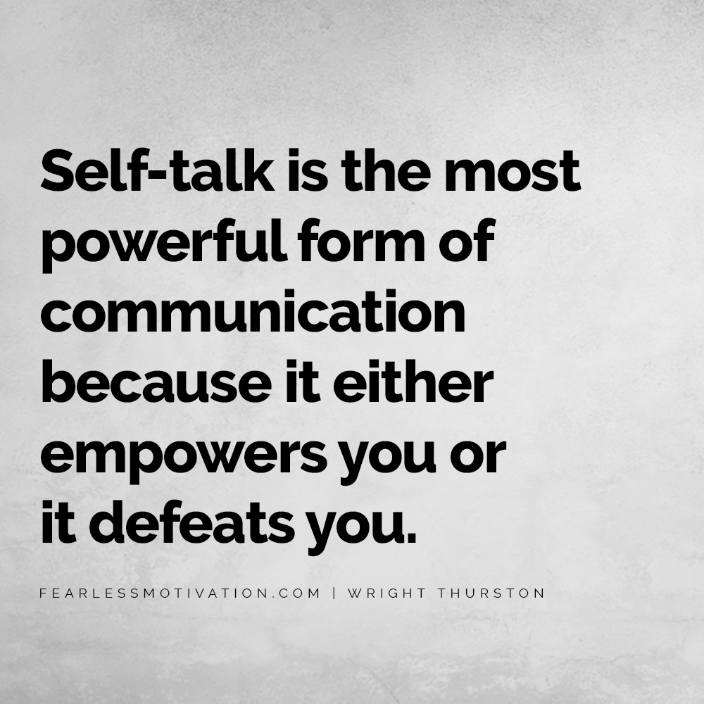 The Power of Self Talk